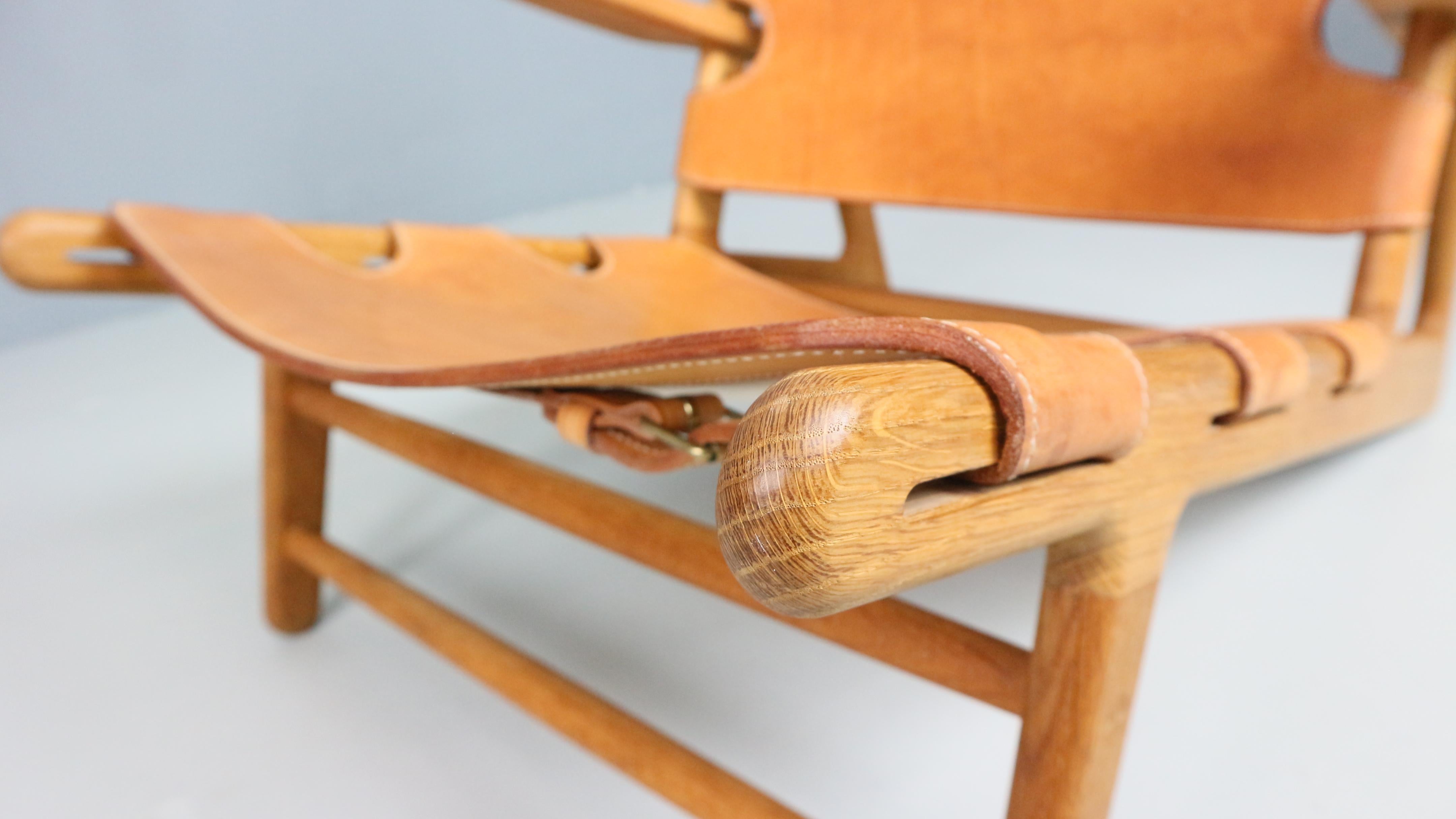 'The Hunting Chair' 2229 by Børge Mogensen, Fredericia Furniture 1970s For Sale 12