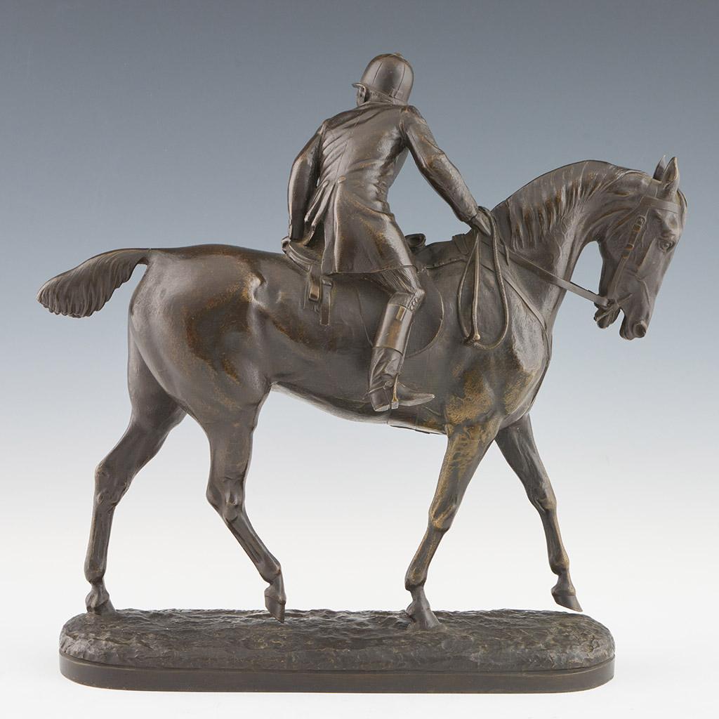 Bronze 'The Huntsman' by John Willis Good (1845 - 1878