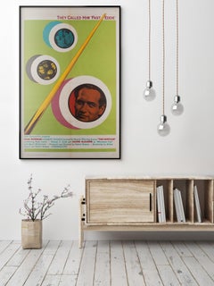 Poster cinematografico originale di The Hustler (1964)