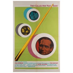 The Hustler Original US Film Movie Poster, 1964