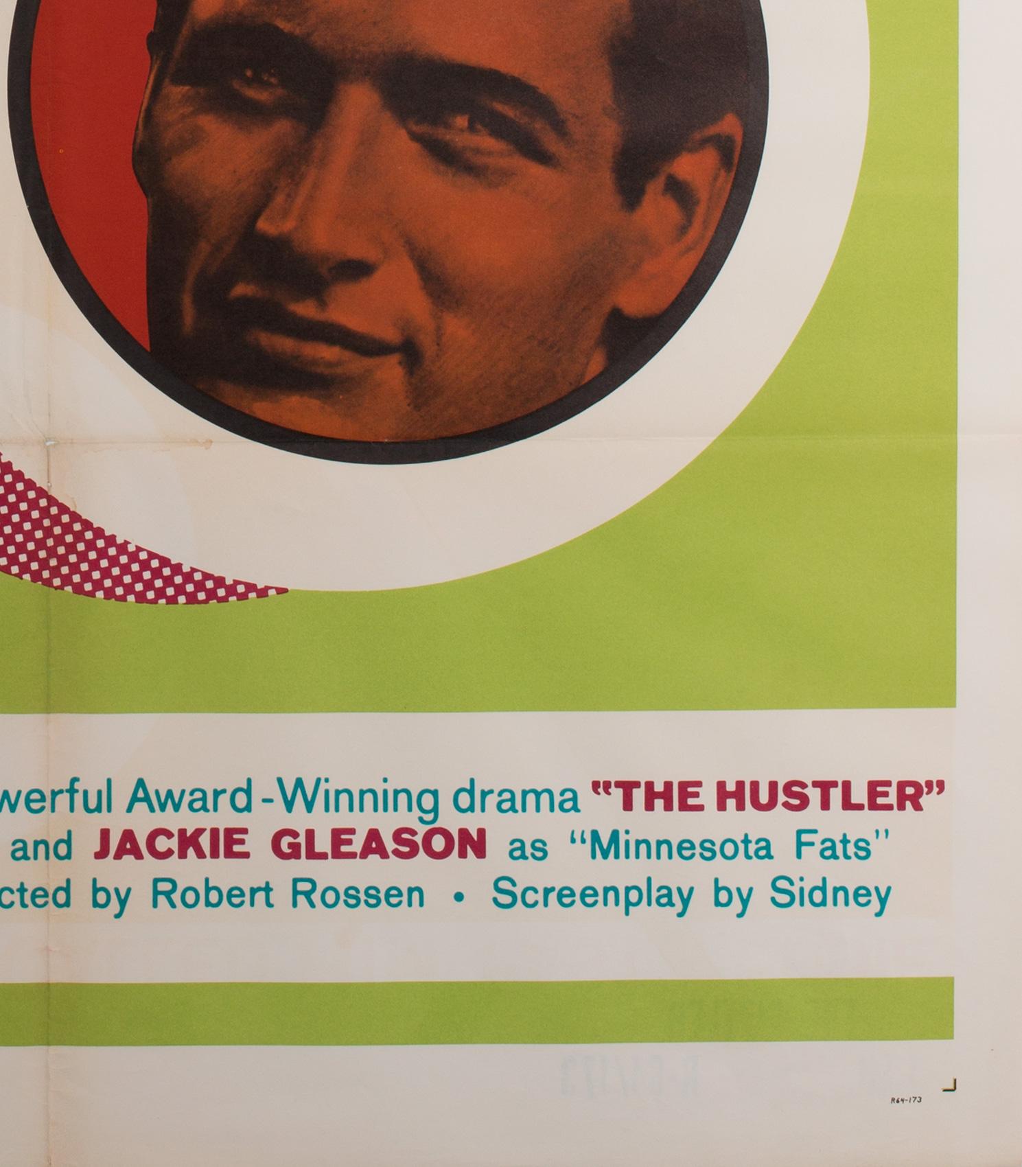 20th Century The Hustler Original US Film Poster, 1964