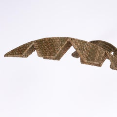 The Ibiza Large Wicker Palm Leaf Chandelier from the FS Flores Collection