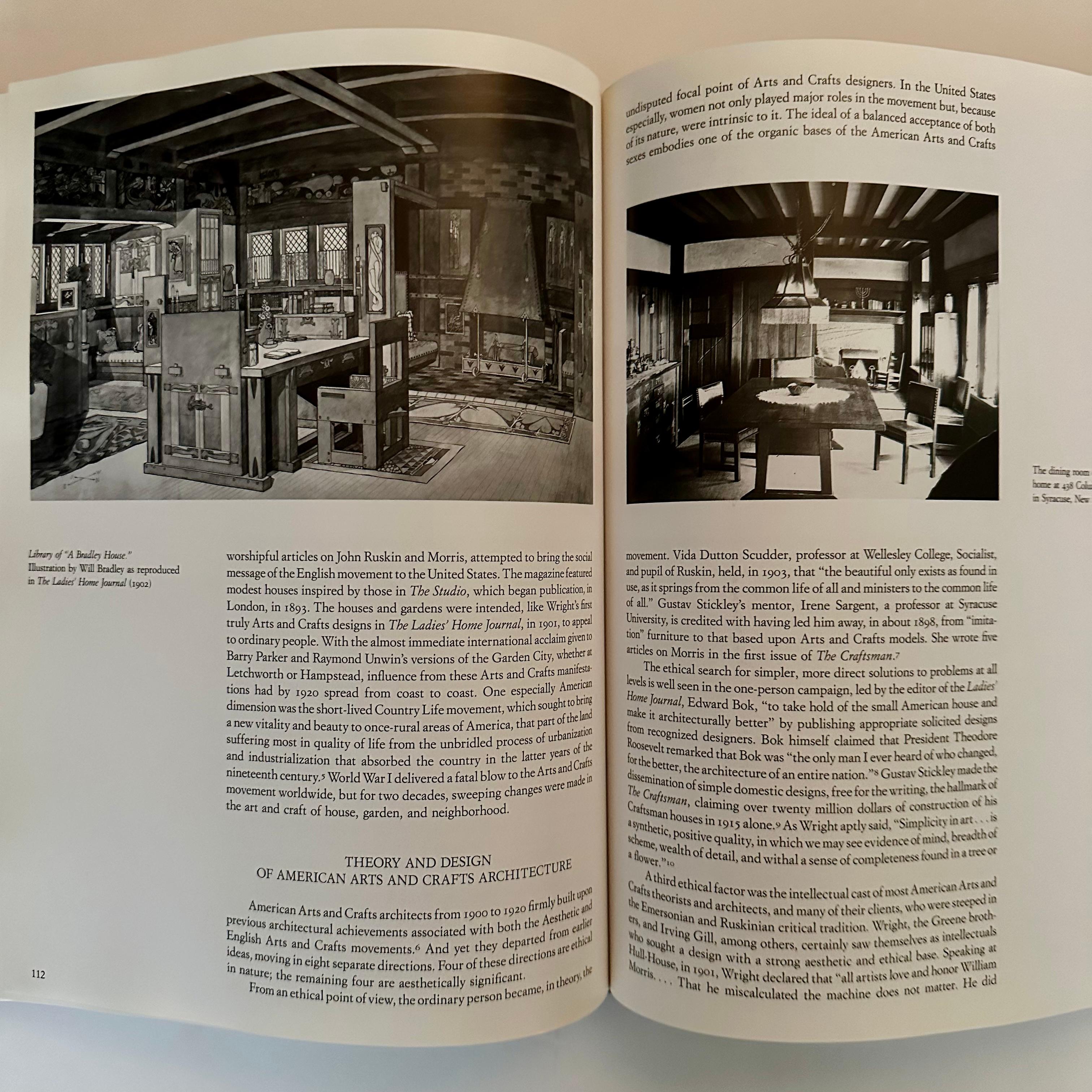 Fin du 20e siècle The Ideal Home - The History of Twentieth-Century American Craft 1900-1920 (La maison idéale - L'histoire de l'artisanat américain du XXe siècle)