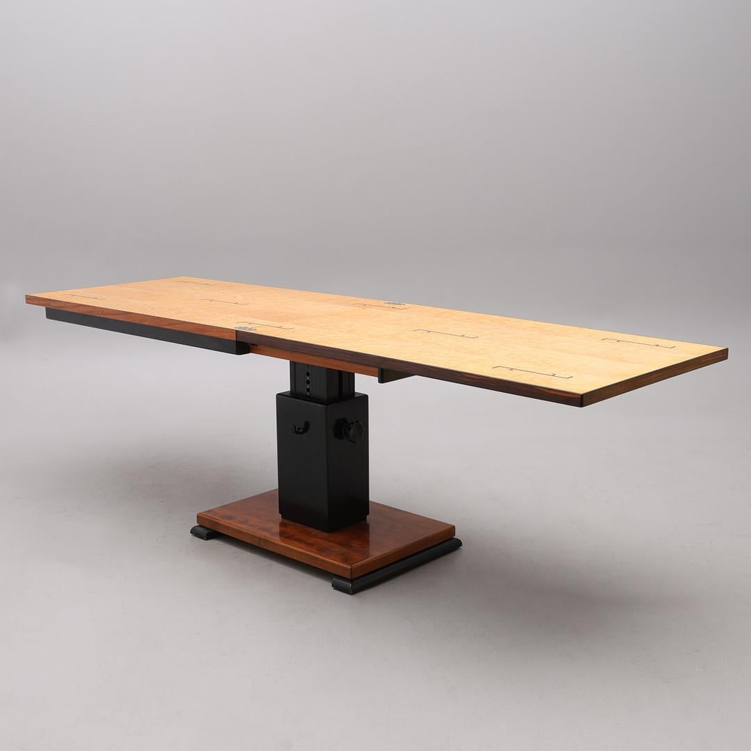 Otto Wretling – “The Ideal Table,” Umeå, Sweden, 1936
A rare and intelligent piece of Swedish functionalist design, Otto Wretling’s “Ideal Table”, designed and produced in Umeå in 1936, exemplifies the elegant union of form and purpose that defined
