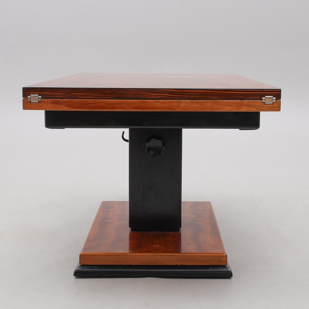 Scandinavian Modern The 'Ideal Table' by Otto Wretling,  Functionalist Folding Table For Sale