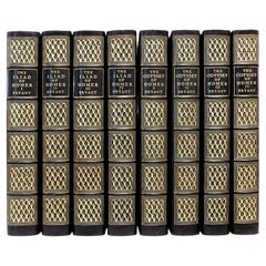 L'Iliade et l'Odyssée d'Homère. 8 volumes. GRANDE ÉDITION PAPIER 1905 RELIÉE CUIR