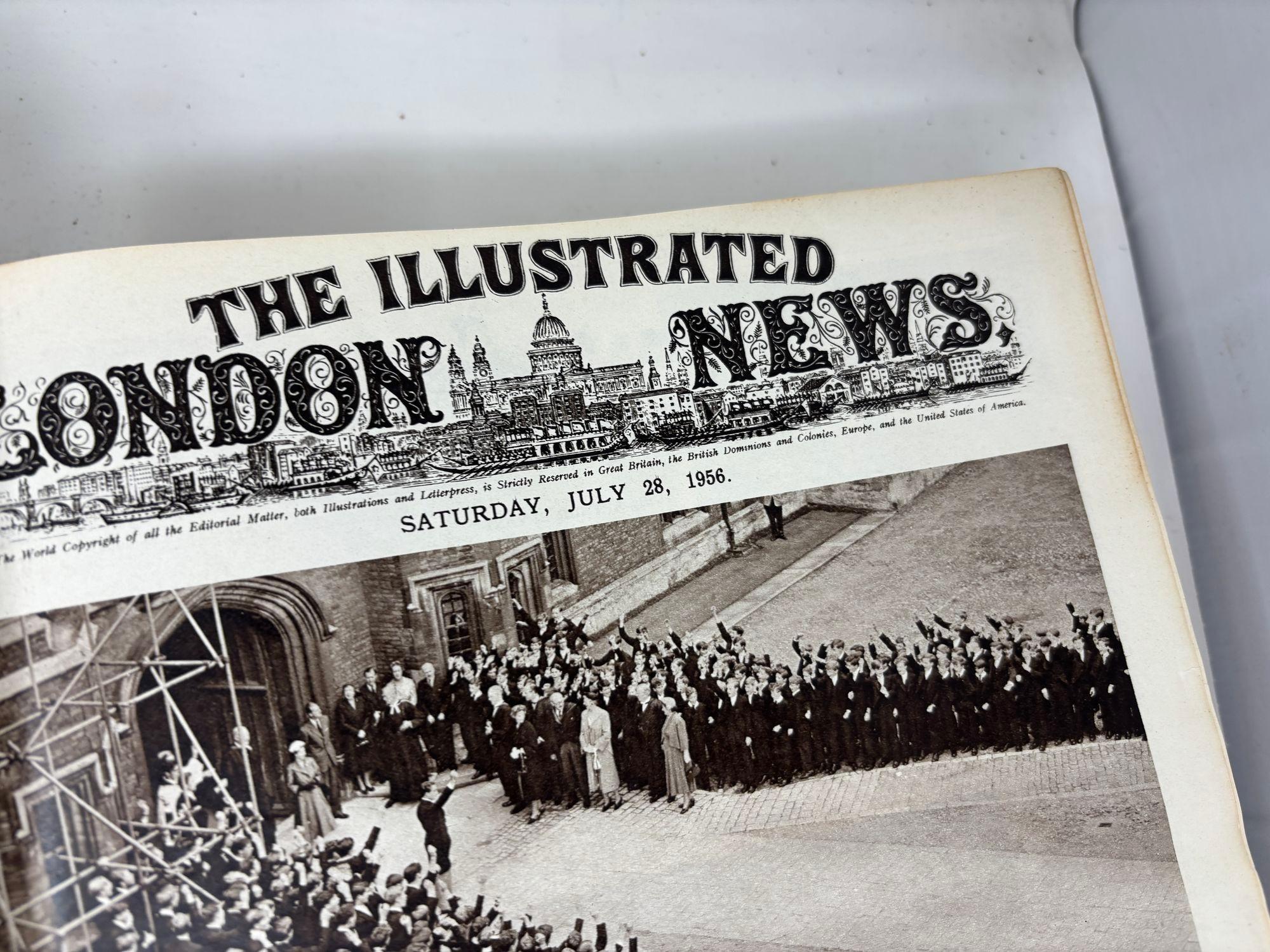 The ILLUSTRATED LONDON NEWS 1954 Vol 2 and 1956 Vol 1 Vol 2 Set of 3 Books For Sale 6