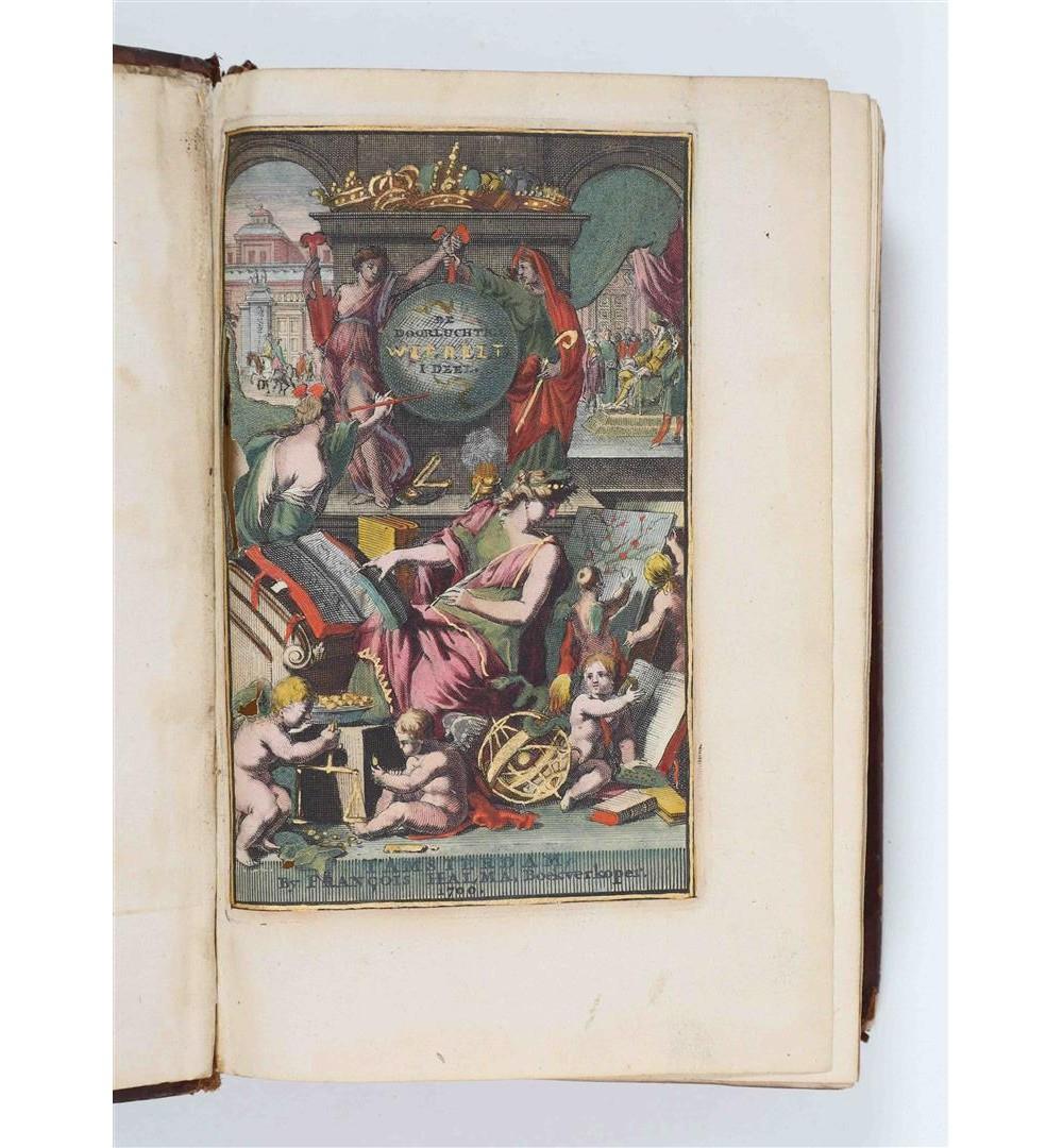 Néerlandais Le monde illustre - Rare chef-d'œuvre héraldique et historique hollandais, 1700 en vente