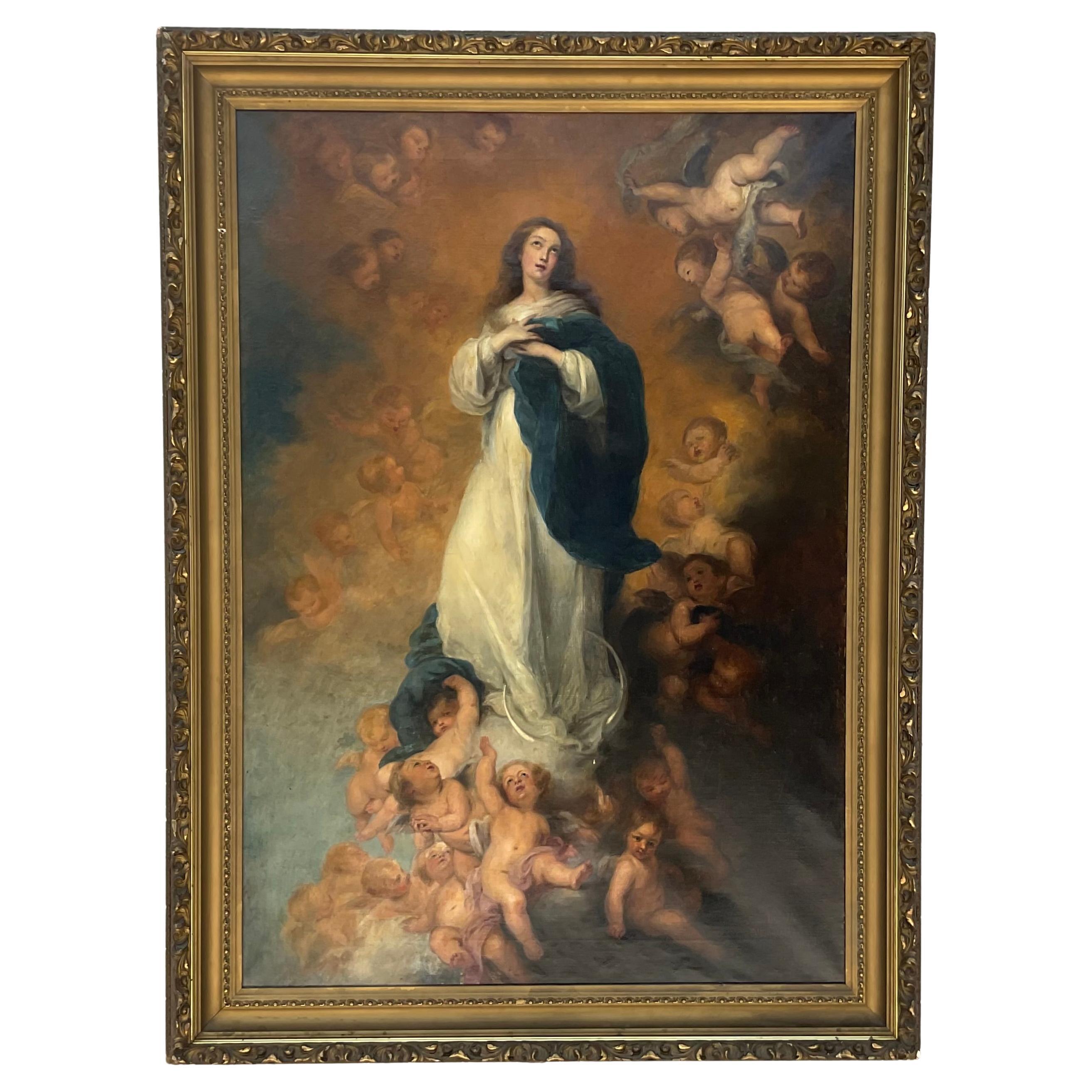 L'Immacolata Concezione dipinto dopo Bartolome Esteban Murillo