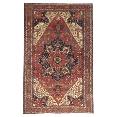 The Imperial Apex: A Late 19th Century Persian Serapi Masterpiece of Refinement
