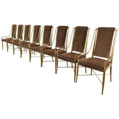ensemble de huit chaises "The Imperial Chair" de Weiman / Warren Lloyd pour Mastercraft 1970