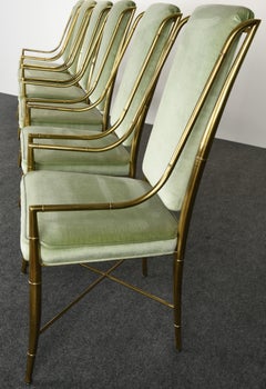 "The Imperial Chair" Set of Six by Weiman/Warren Lloyd for Mastercraft, 1970s
