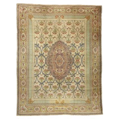 The Imperial Éminence: An Antique Hereke Masterpiece of French Revival Elegance