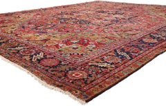 Das kaiserliche Erbe: Ein persisches Heriz-Meisterwerk der Raffinesse aus dem späten 19.