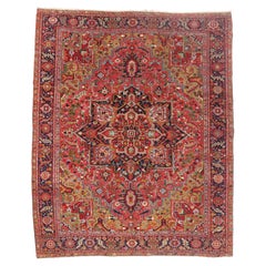 Das kaiserliche Erbe: Ein persisches Heriz-Meisterwerk der Raffinesse aus dem späten 19.