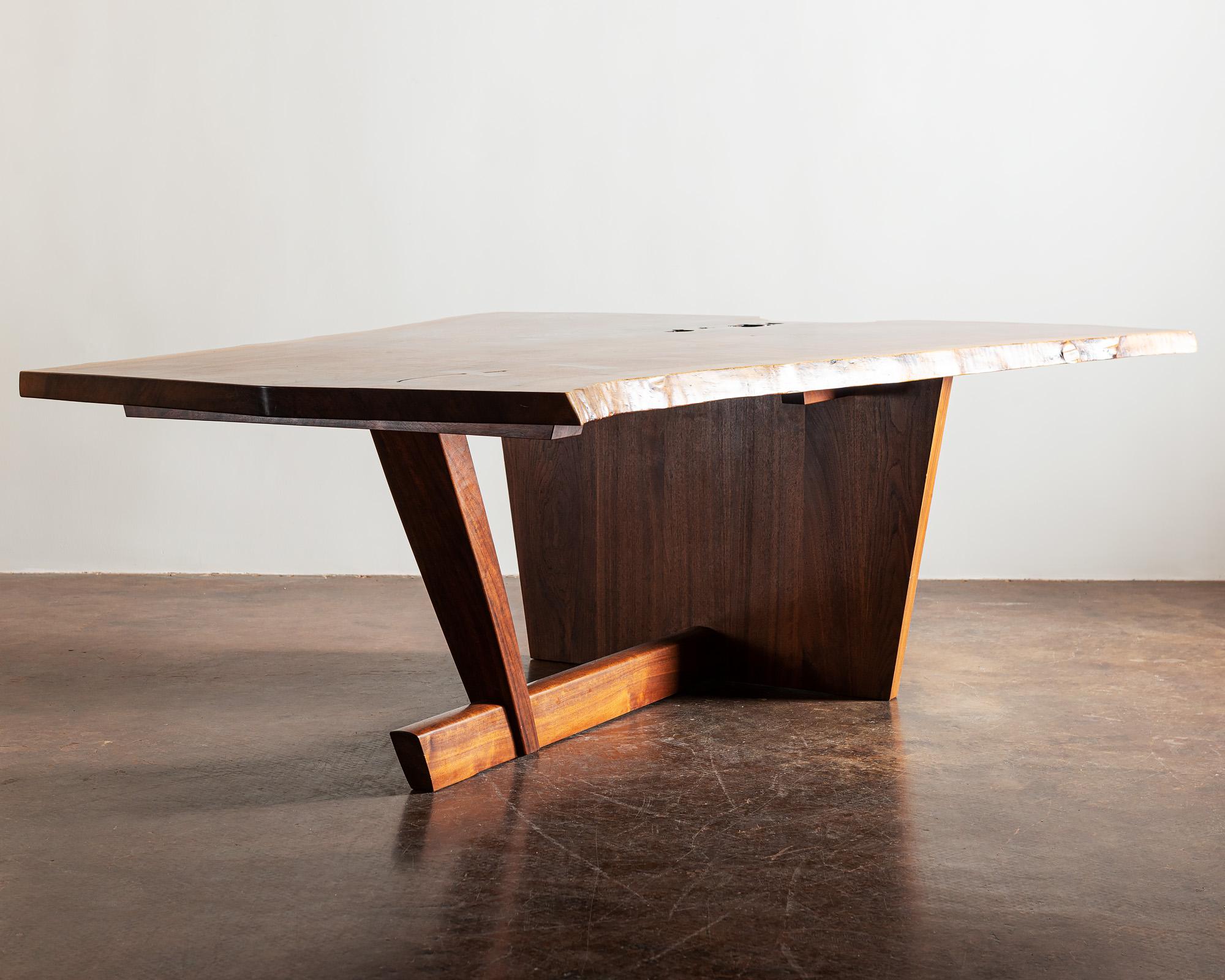 Late 20th Century Original Holtz Dining Table by George Nakashima, 1986