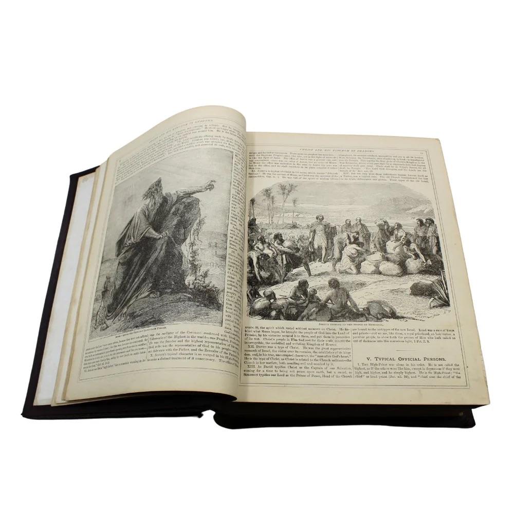 The Improved Domestic Bible, by Reverend Nevin, Illustrated, Circa 1880 4
