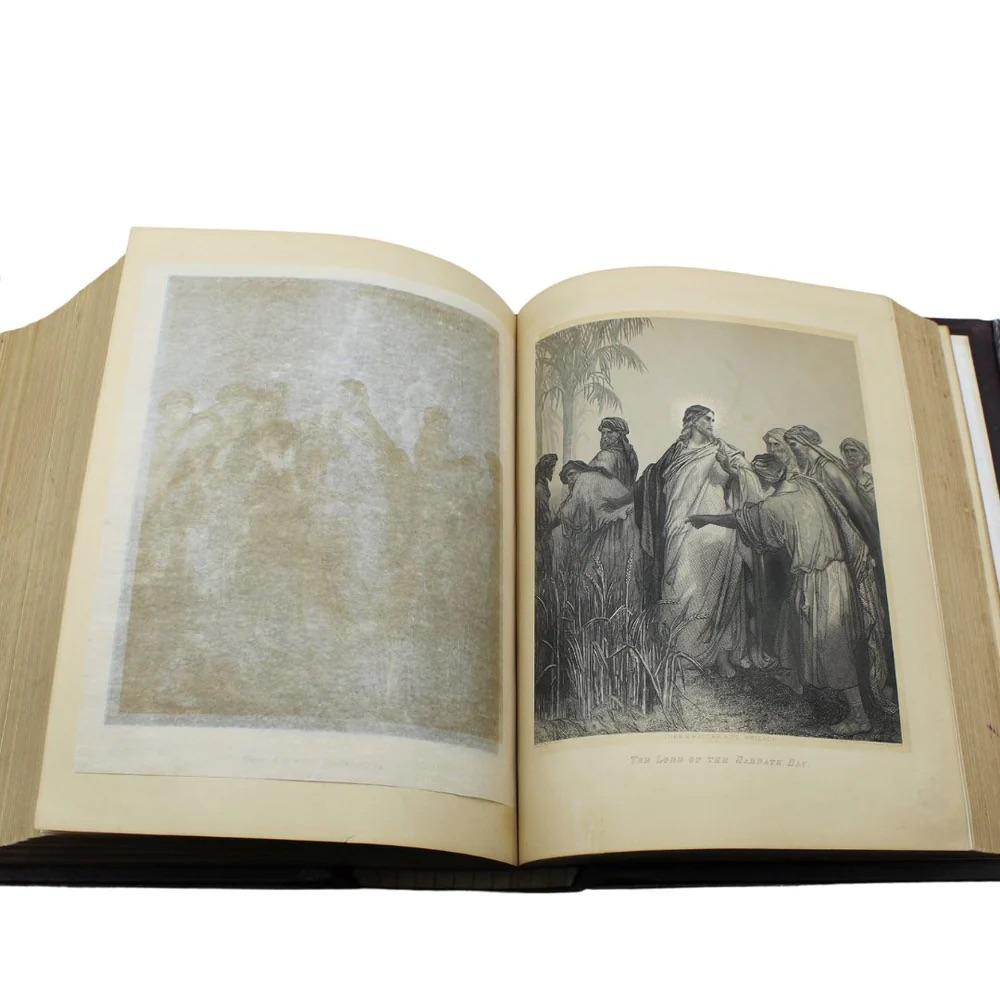 The Improved Domestic Bible, by Reverend Nevin, Illustrated, Circa 1880 6
