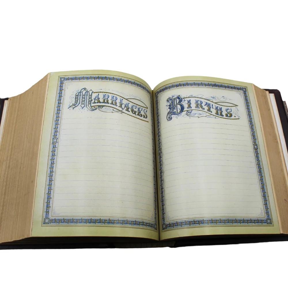 The Improved Domestic Bible, by Reverend Nevin, Illustrated, Circa 1880 8