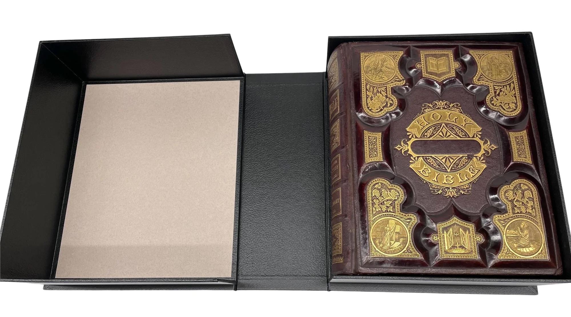 The Improved Domestic Bible, by Reverend Nevin, Illustrated, Circa 1880 11