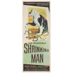 Vintage "The Incredible Shrinking Man" 1957 U.S. Insert Film Poster