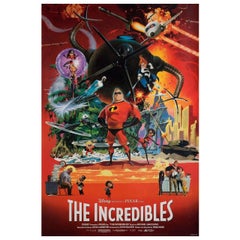 The Incredibles 2004 U.S. One Sheet Film Poster
