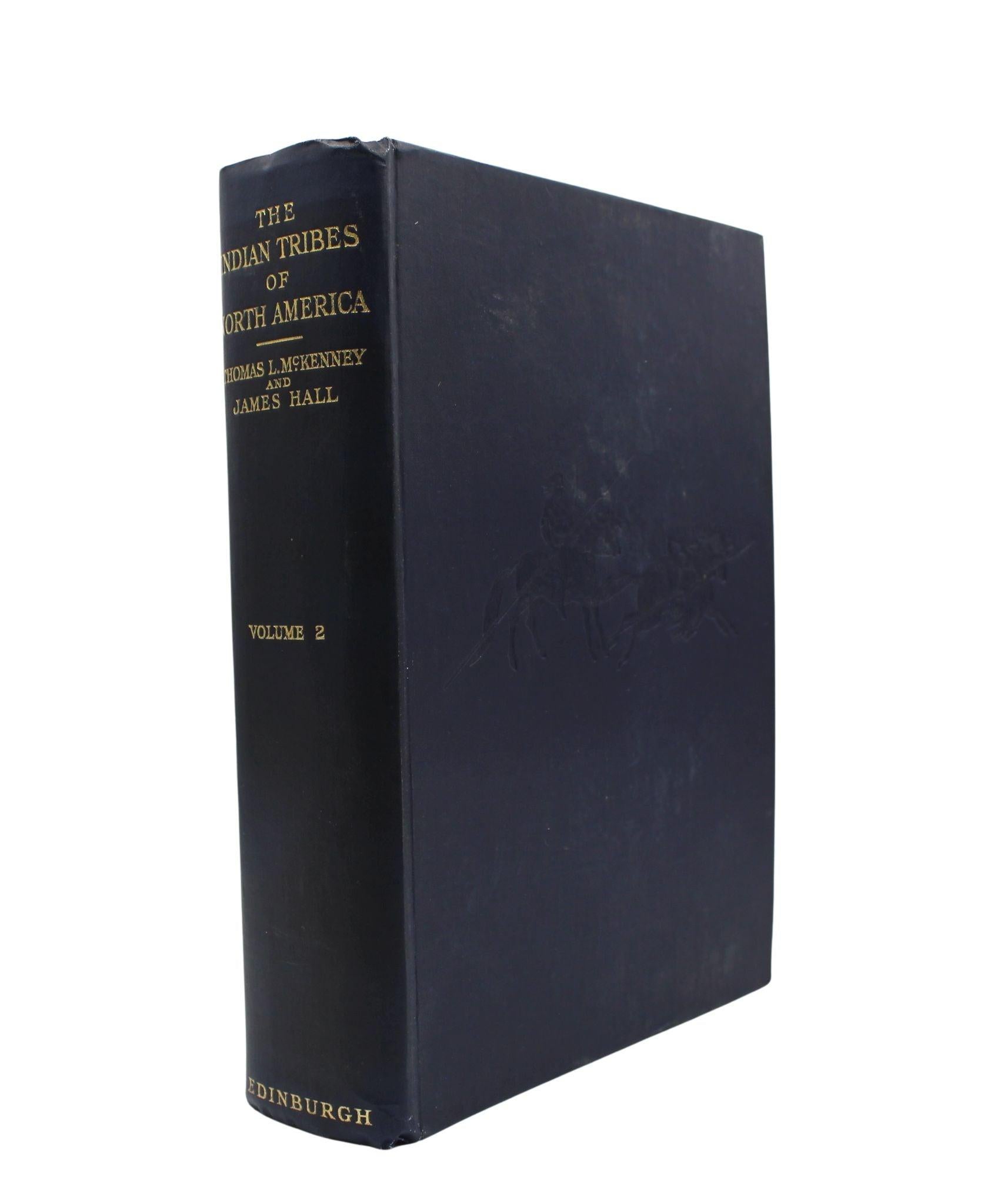 Les tribus indiennes d'Amérique du Nord par Thomas McKenney & A Hall, 3 Vols. en vente 3