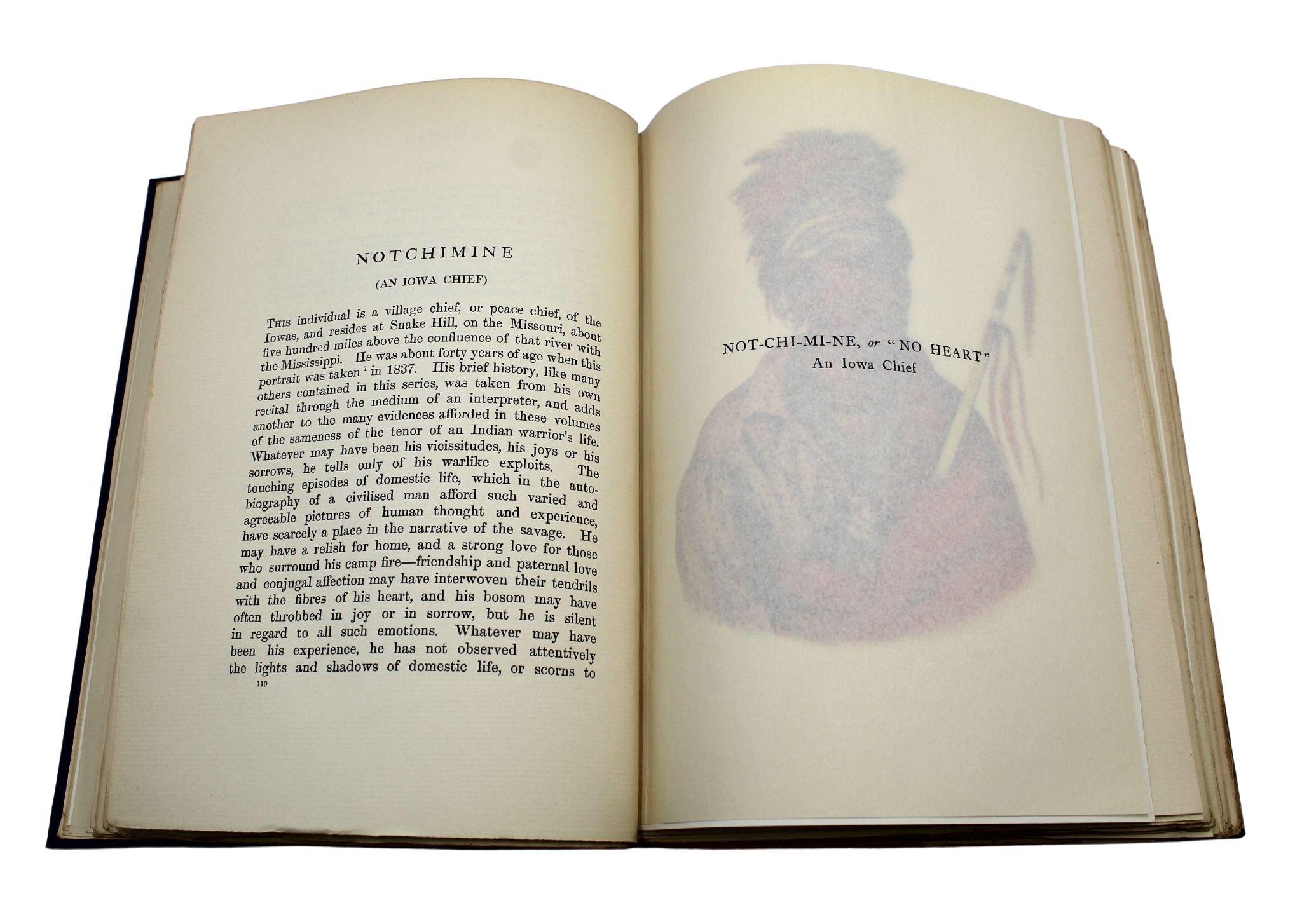 Les tribus indiennes d'Amérique du Nord par Thomas McKenney & A Hall, 3 Vols. en vente 6