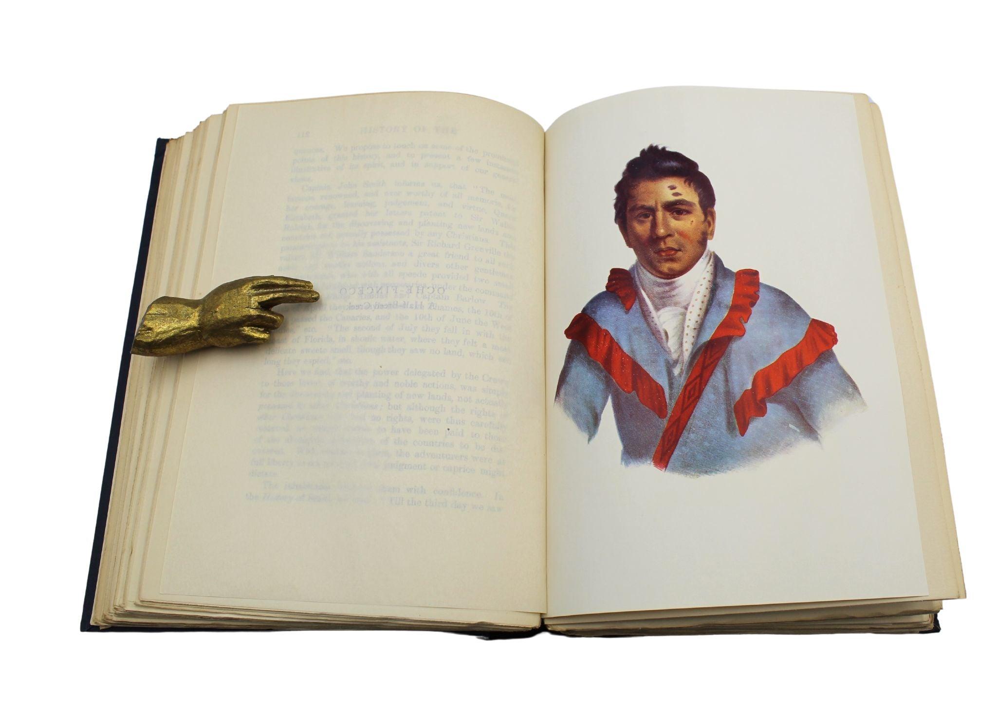 Les tribus indiennes d'Amérique du Nord par Thomas McKenney & A Hall, 3 Vols. en vente 13