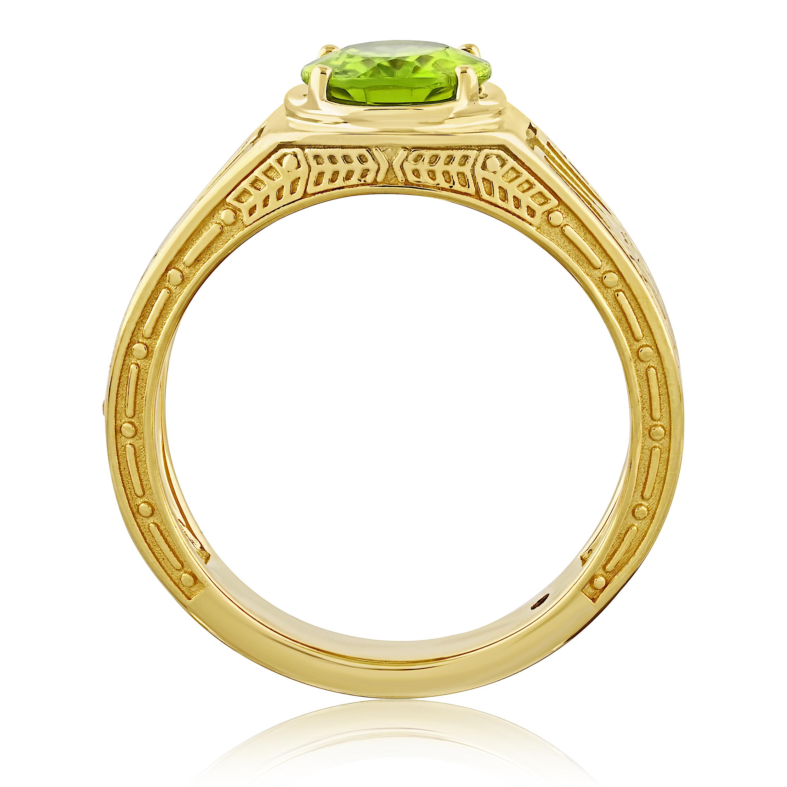 Medievale The Inevitable Signet Ring With Infinity Stone in vendita