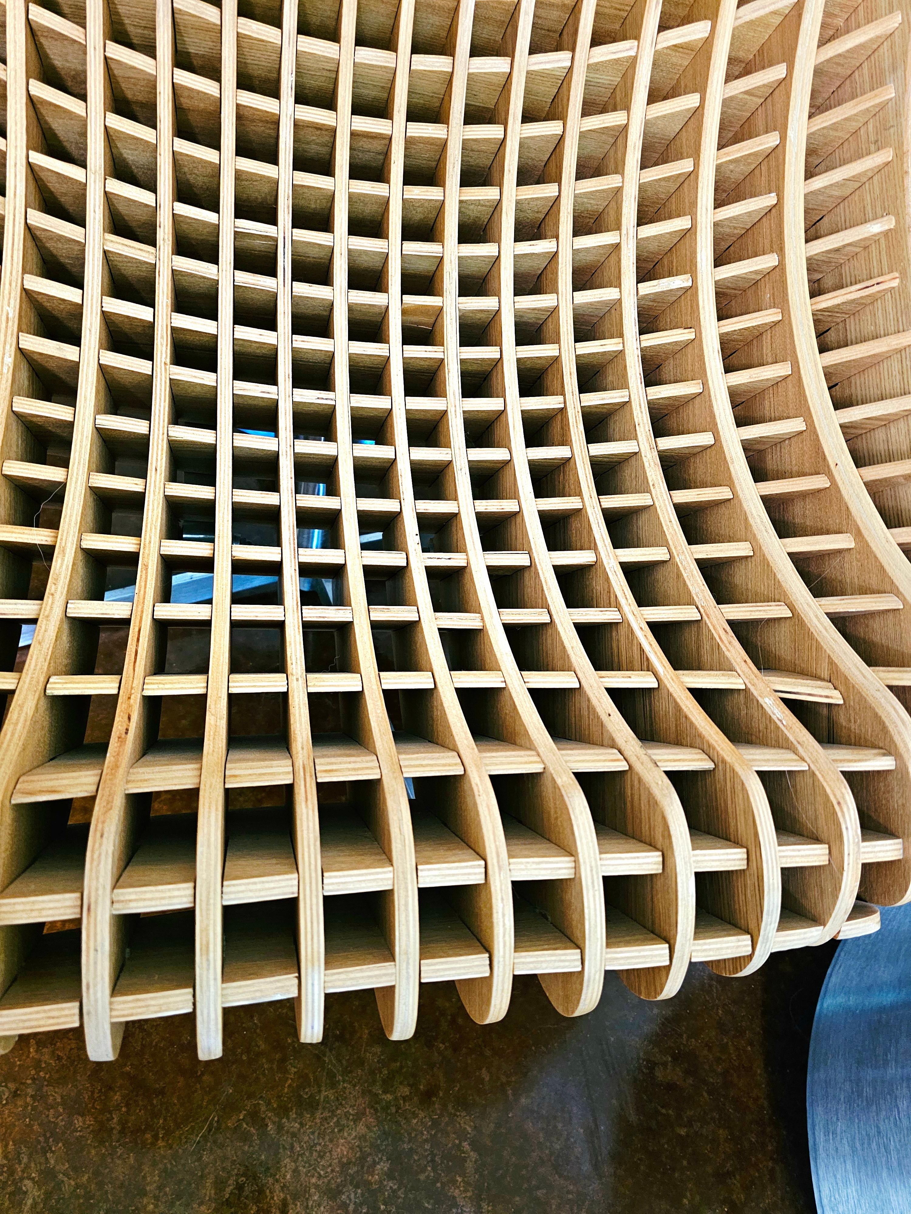 L'infâme fauteuil pivotant Wisteria Nexus AKA Waffle en vente 2