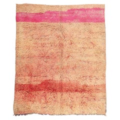 The Infinite Veil: A Vintage Beni M'Guild Moroccan Masterpiece of Stillness