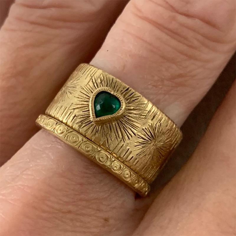 For Sale:  The Inipi Ethical Wedding Ring 18ct Fairmined Gold 2