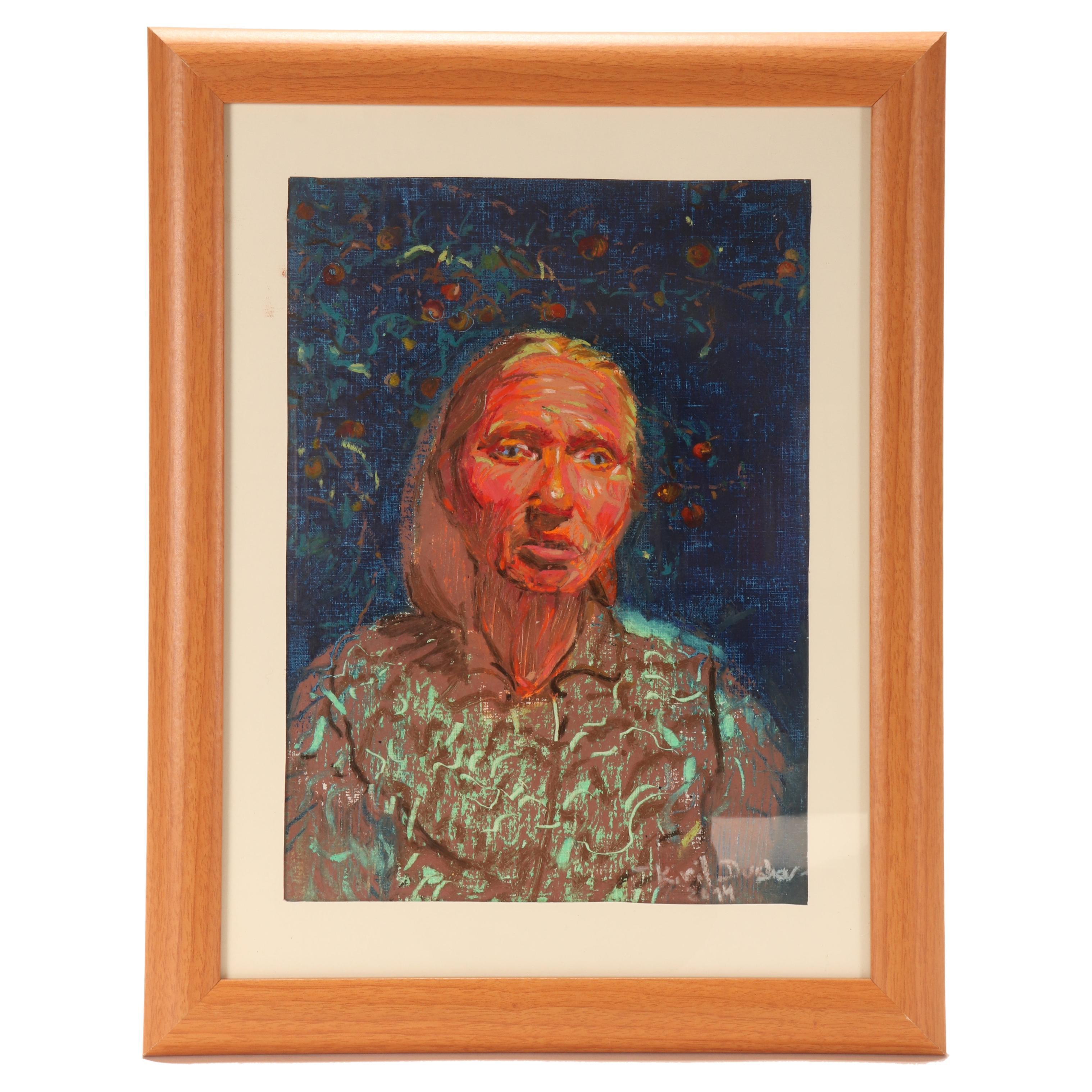 The intense soul of the portrait yesterday and today. Remembrance.