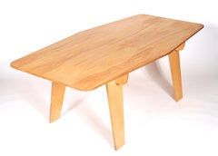 The "Interlock Table" Custom Plywood Table / The New Bauhaus Chicago