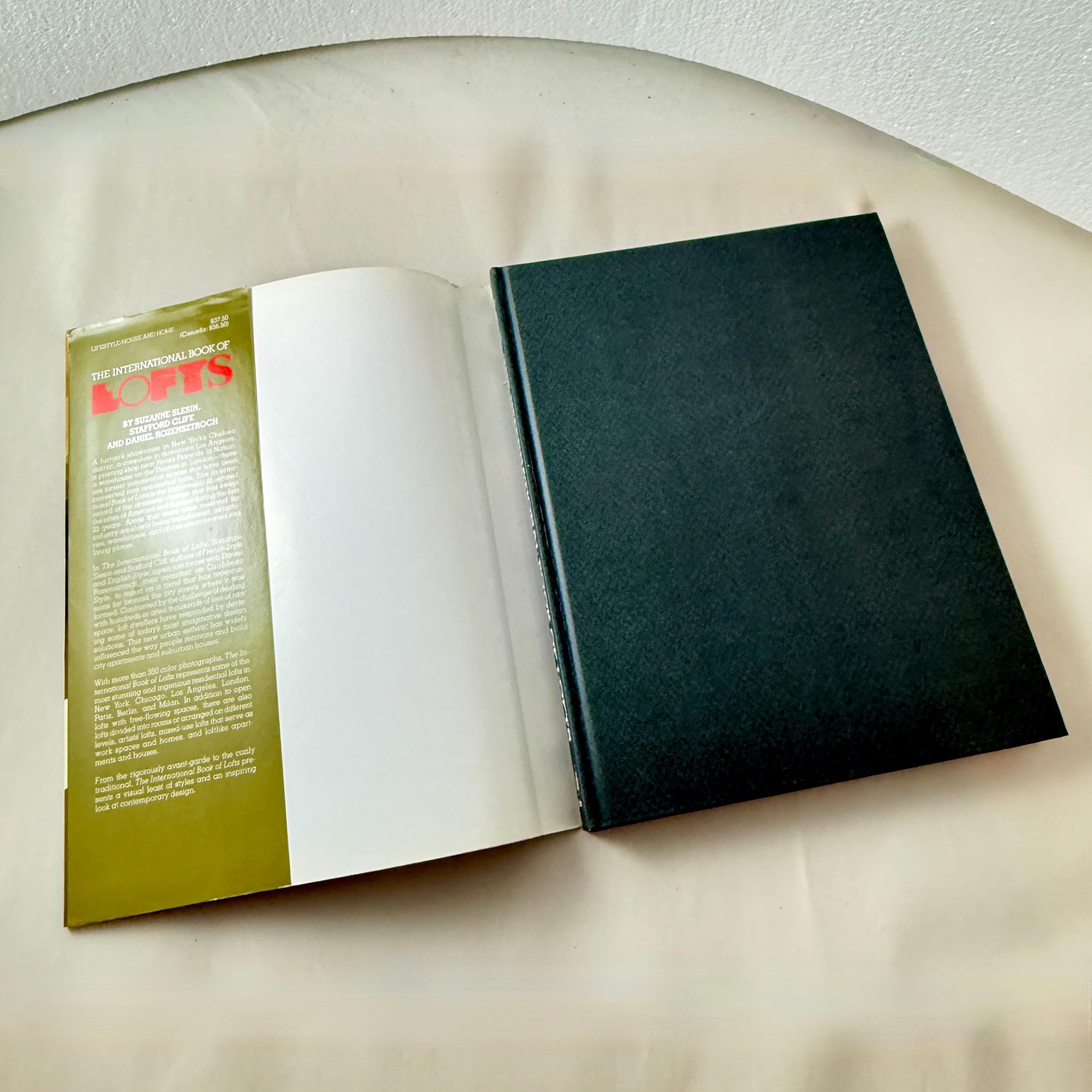 Américain The International Book of Lofts, Slesin & Cliff, couverture rigide 1986 en vente