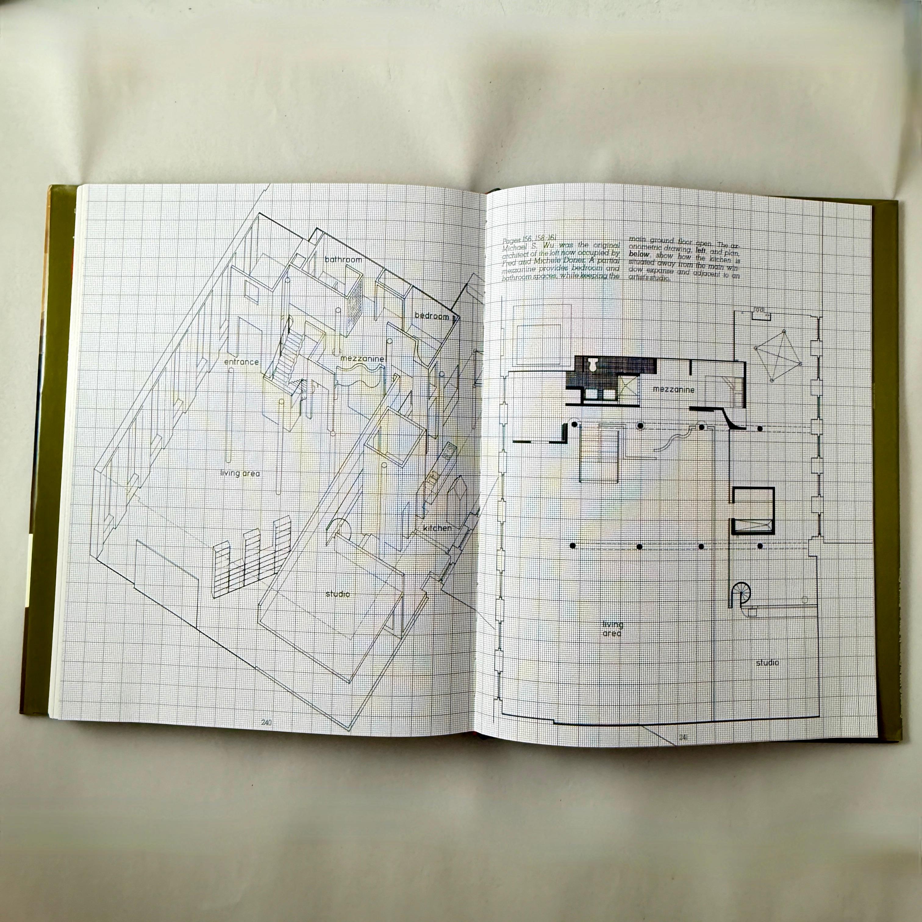 Papier The International Book of Lofts, Slesin & Cliff, couverture rigide 1986 en vente