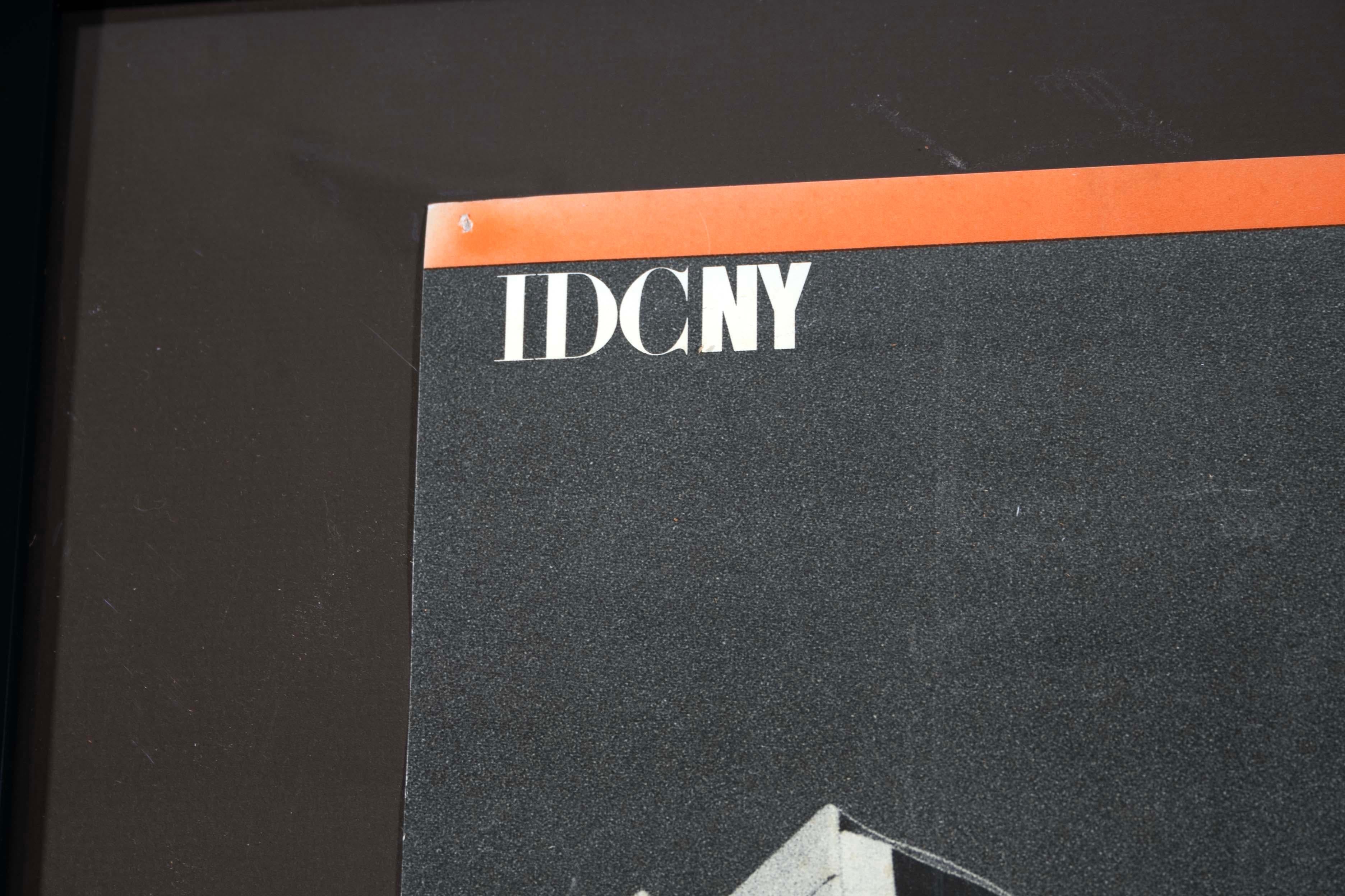 The International Design Center New York Preview Eröffnung 1985 Vintage Lithographie (Ende des 20. Jahrhunderts) im Angebot