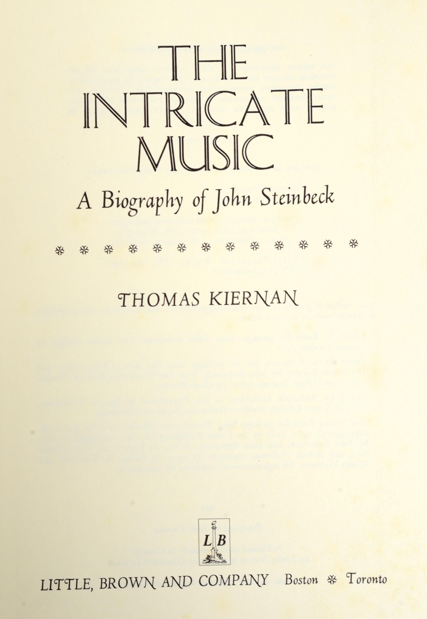 john steinbeck biography