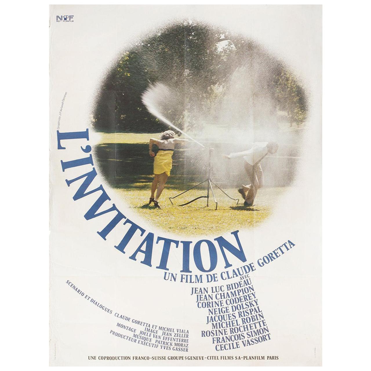The Invitation 1973 French Grande Film Poster