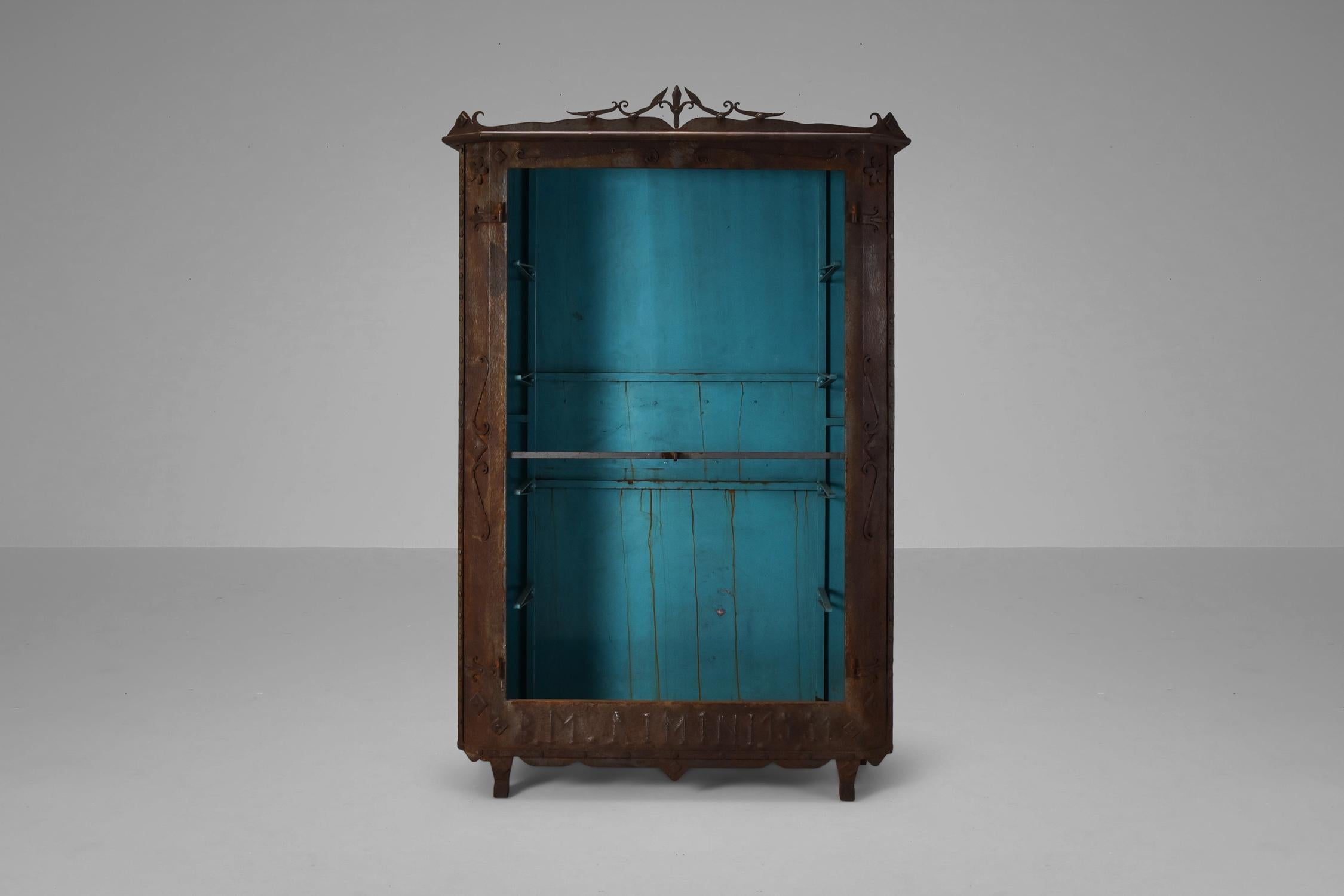 Late 20th Century The Iron Cabinet For Sale