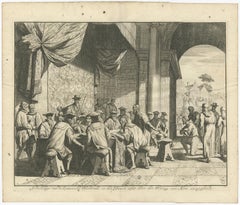 The Iron Duke of Alva of Spain Planning the Atrocities Against the Dutch, c.1680