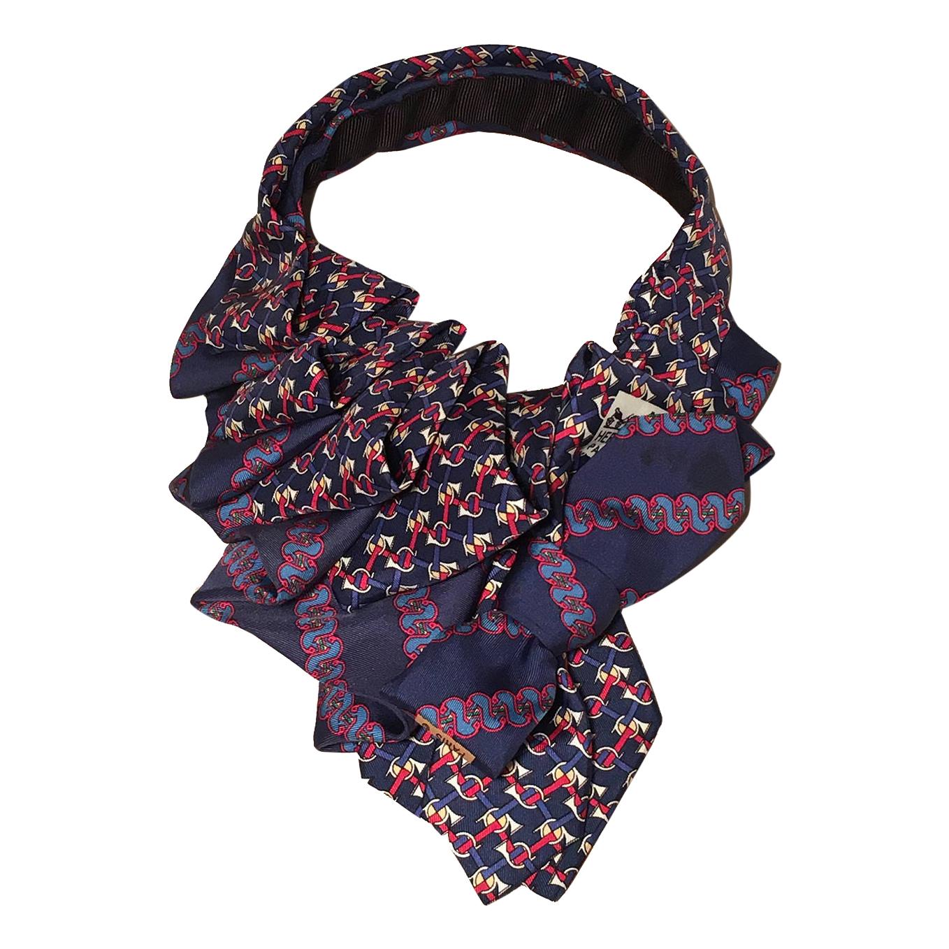 The Irresistible Ascot Vintage Hermes & Neiman Marcus Silk Tie Necklace