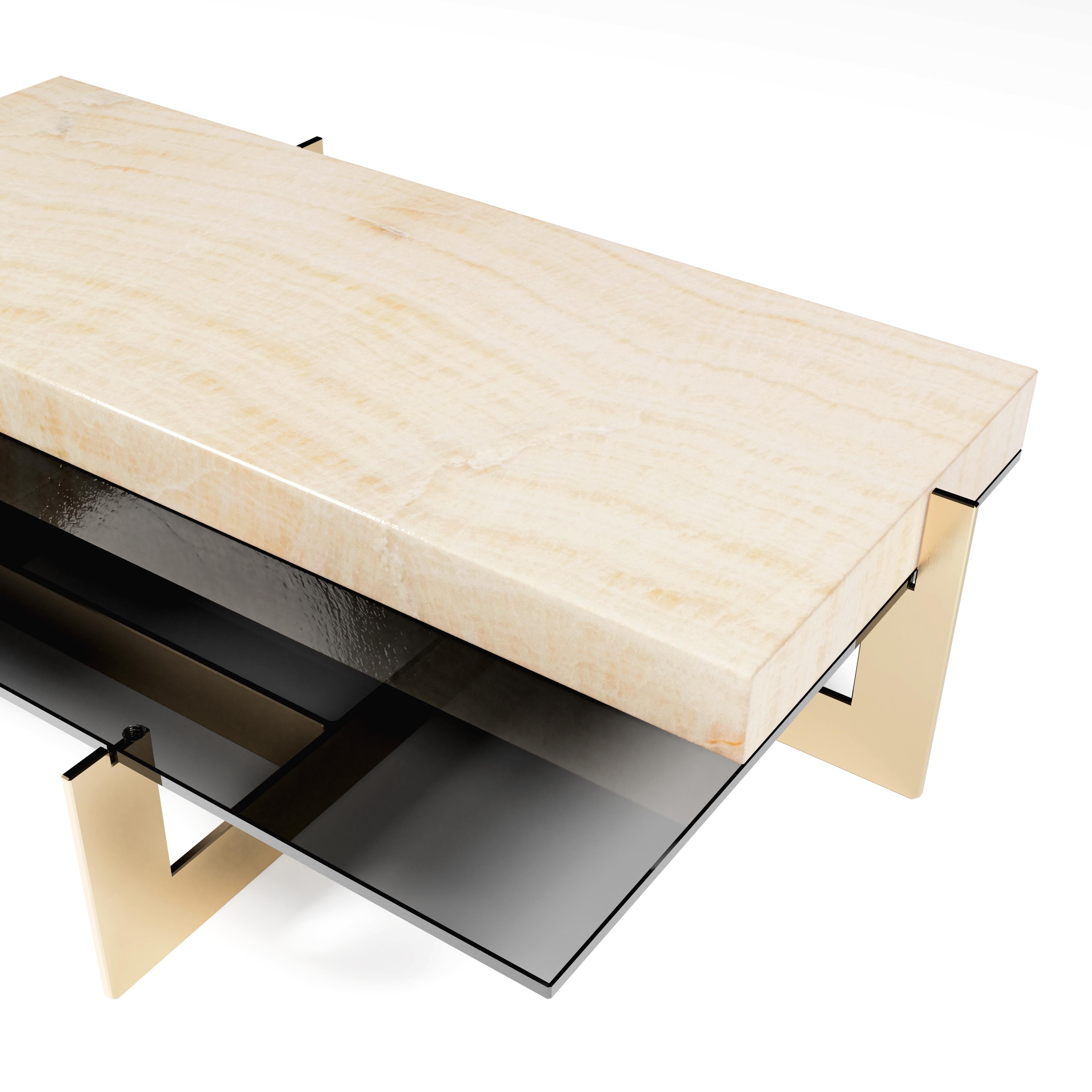 Ivory Coast Coffee Table, Limited Edition by Grzegorz Majka In New Condition For Sale In Geneve, CH
