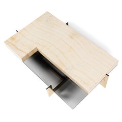 "The Ivory Coast" Onyx Coffee Table ft. Glass & Brushed Brass