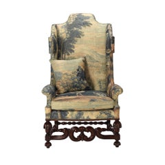 Jacobean Wing Armchairs