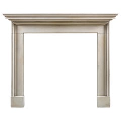 Jamb Dunshay Georgian Reproduction Chimneypiece in Portland Stone