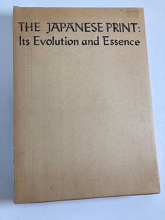 "Japanese Print Its Evolution and Essence" Book by Muneshige Narazaki