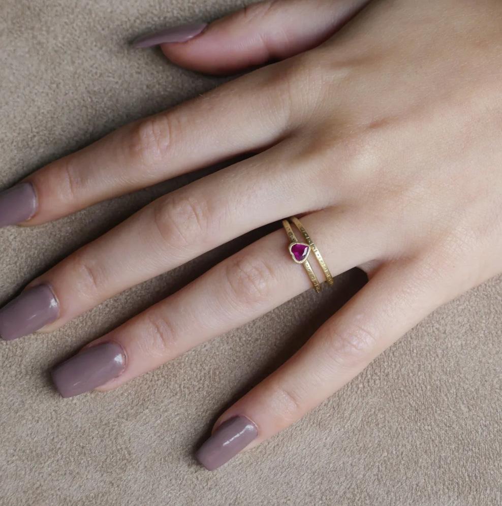 En vente :  The Jarti Ethical Wedding Ring Or 18ct Fairmined 3