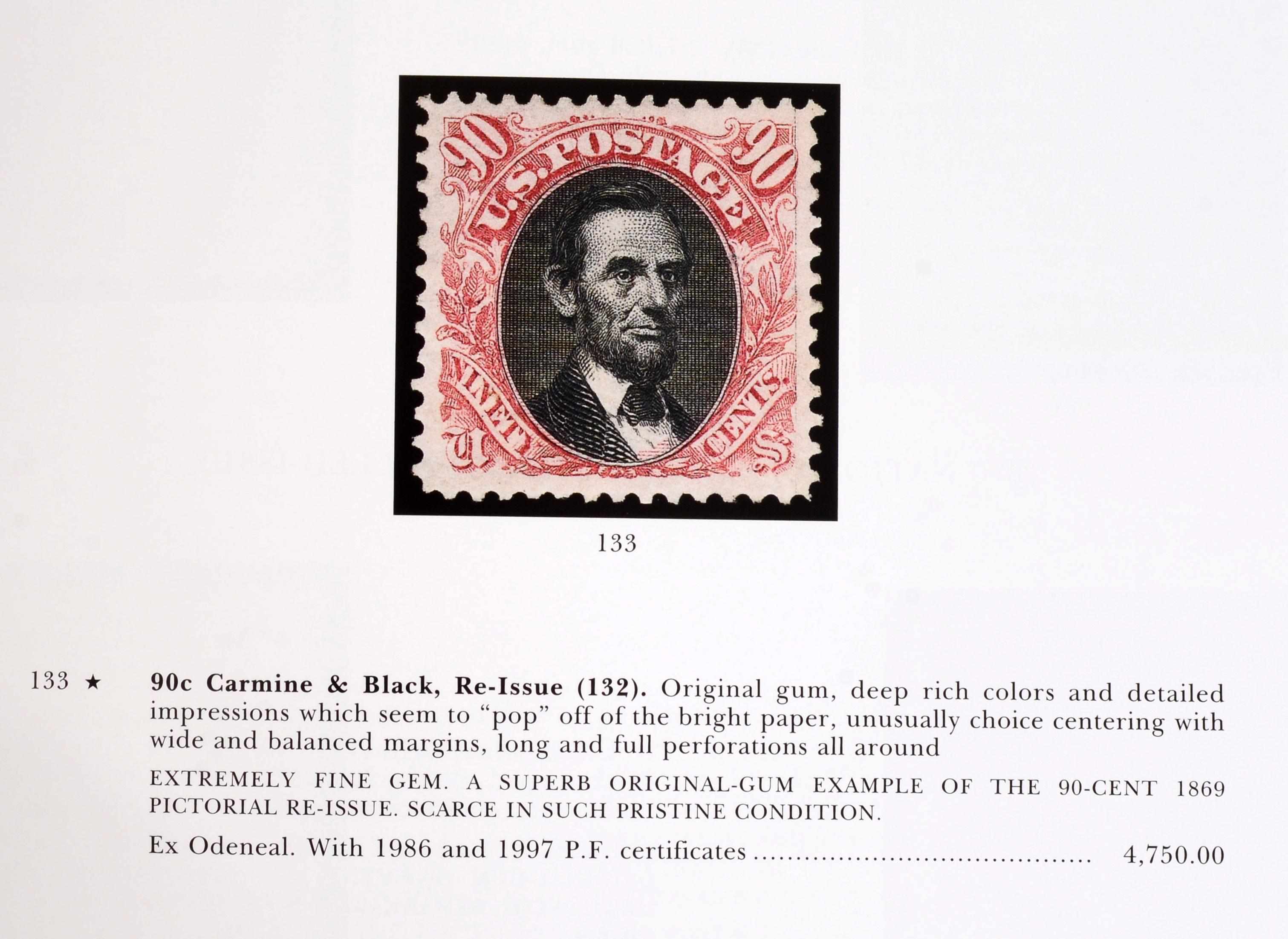The Jay Hoffman Collection of United States Stamps: by Robert A. Siegel Auction In Excellent Condition For Sale In valatie, NY
